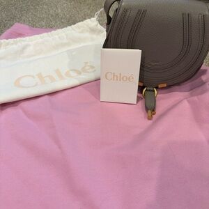 Gray Leather Women's Bag